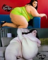 fattylover14:Ssbbw Luna Love Weight Gain