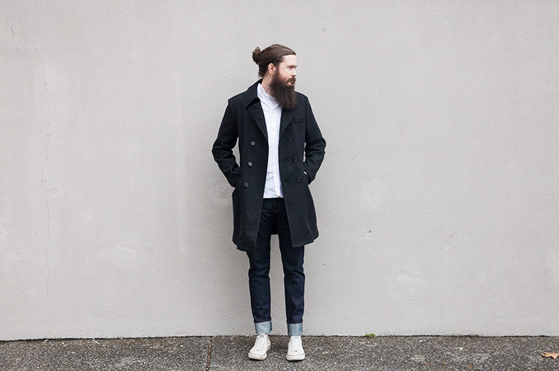 the-streetstyle:  WORN / HIS &amp; HERS (via bleubirdblog)Worn / On him: Peacoat, Billy