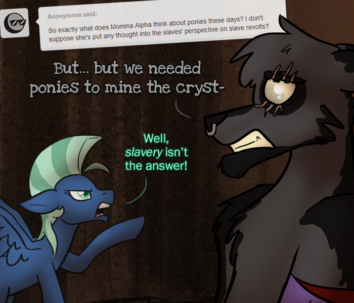 ask-king-sombra:  ask-king-sombra:  Oh, he mad.  ((Afternoon reblog!))  Awww fuck