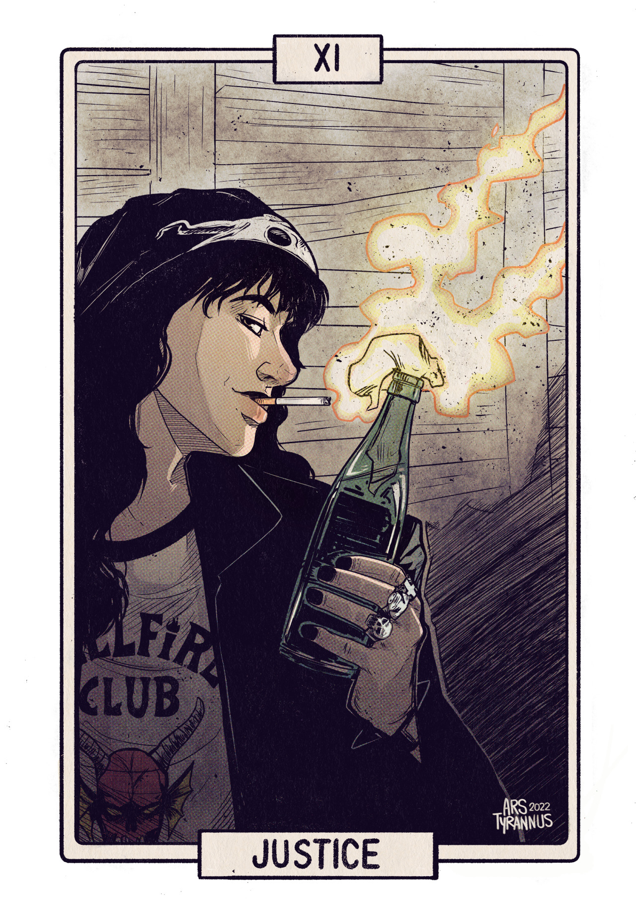 arstyrannus:The full set of steddie/eddie/steve tarot cardsI don&rsquo;t have