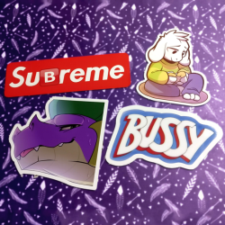 Some people asked here, so you can get these silly stickers in my store now!http://braeburned.bigcartel.com/