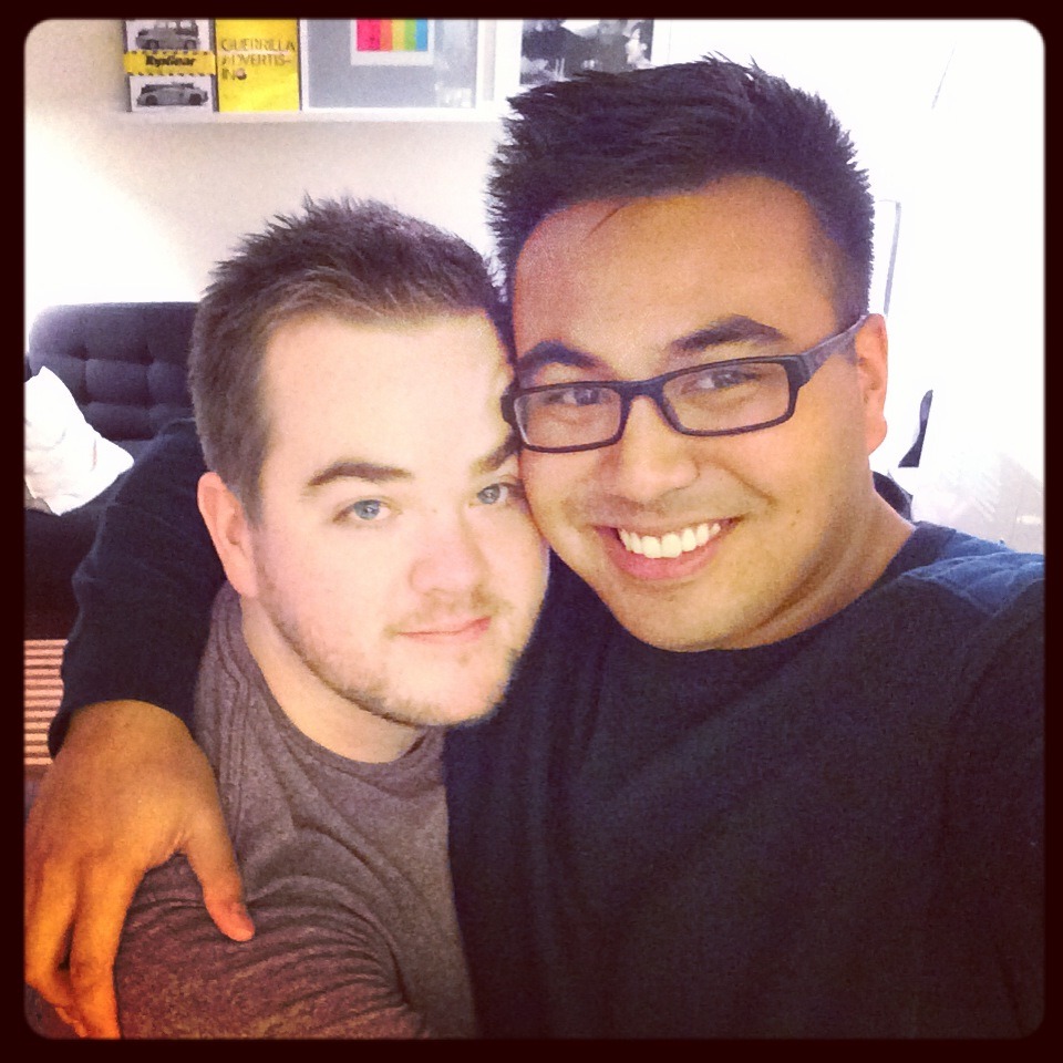 thegaycard:  imhereforthemen:  Smiling because we are finally together after 7 months