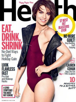 laurencohannews:    #LaurenCohan #HealthMagazine  Lauren Cohan for Health Magazine.  