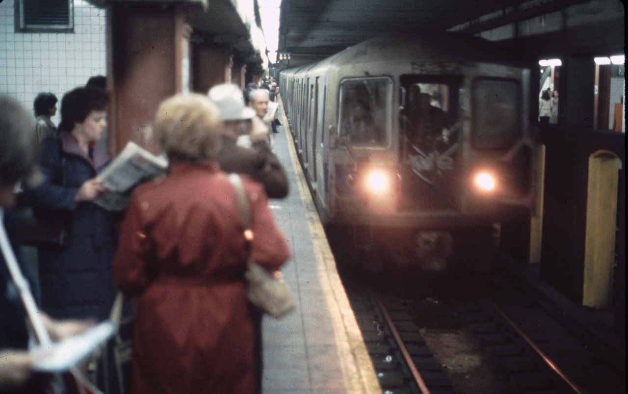 :Pulling into the station, 1983