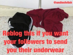 badhotnastyboy:underwear with cumloads  I wish someone would!