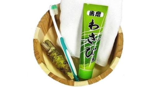 2125. Wasabi Toothpaste. No joke. Kickstart your morning with some toothpaste that “smells lik