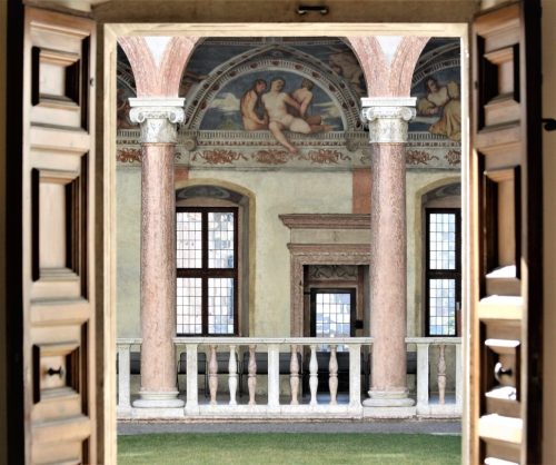  La Loggia del Romanino nel Castello del Buonconsiglio di Trento 