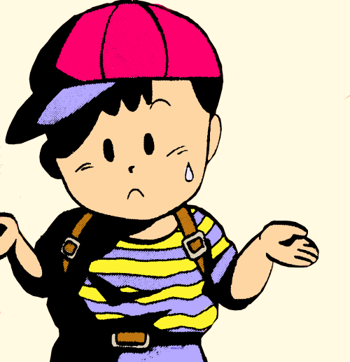 countchronos:Ness icons! Please credit if you use! (from the Mother 2 Storybook)