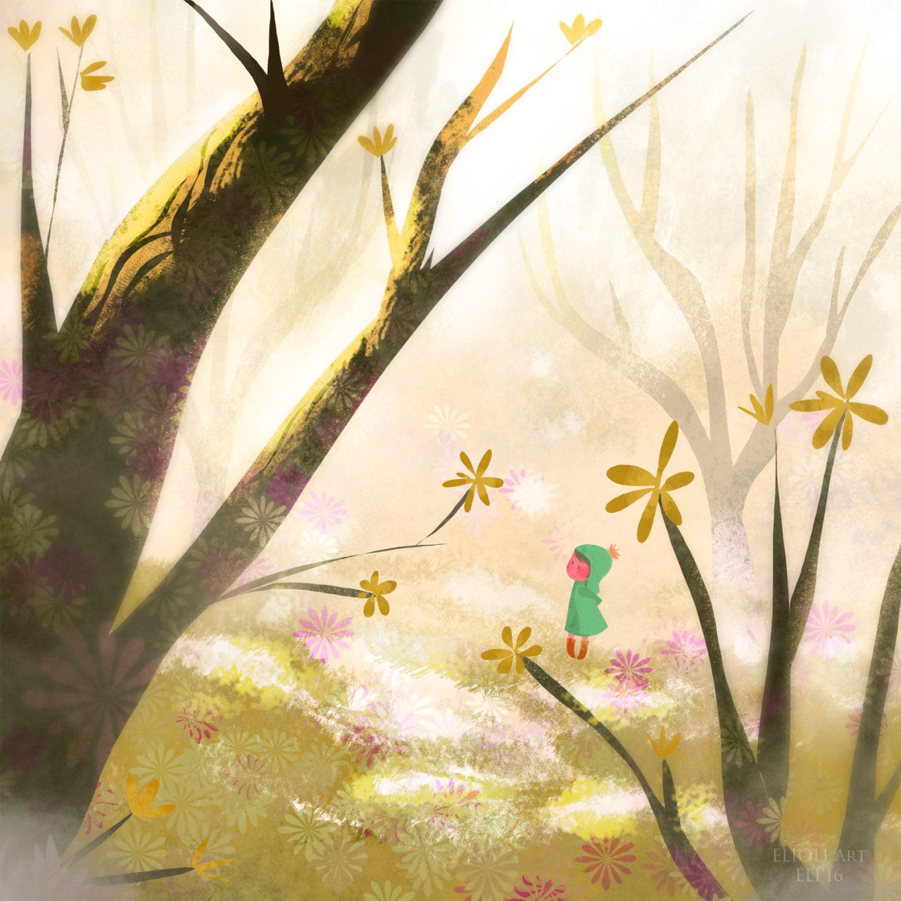 elioli-art:  Quick break blahs. Back to working on the book… - ELI 