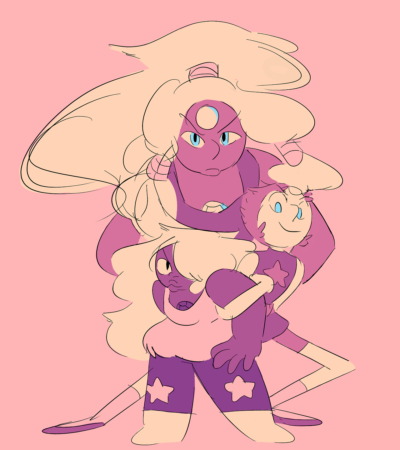 forgetfulmom:  day 7 - opal pearlmethyst week organized by @fuckyeahpearlmethyst!