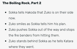bisexuallsokka:i can’t stop laughing i just found the shipping wiki for zuko and sokka and these are some of my favorite parts from the “moments” section 
