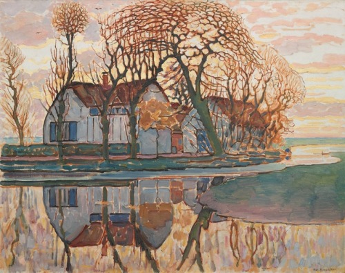 Farm near Duivendrecht, Piet Mondrian, 1911, Art Institute of Chicago: Modern ArtThough Piet Mondria