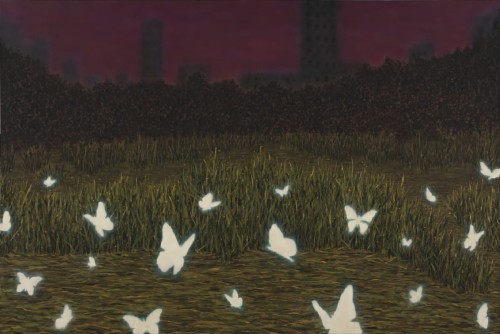 weepingwidar:Sung Hwa Kim (Korean, 1985) - They are not gone. They will wait for you and be with you. (2022)