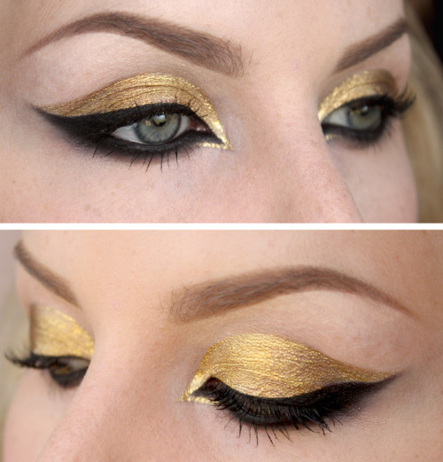 cinquespotted: byzantienne: tobreakandblossom: I haven’t done this makeup in so long! (I don&r