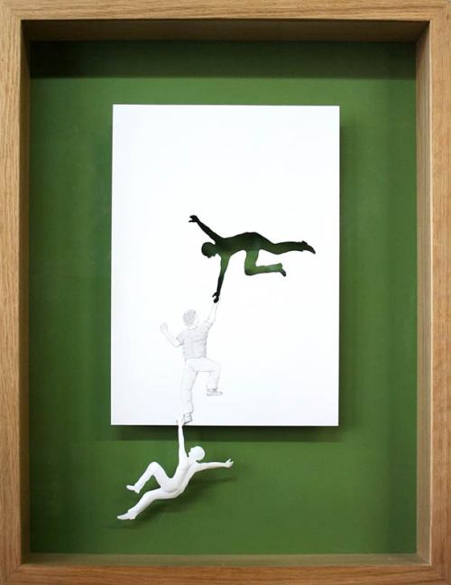 artmonia:  A4 Papercuts by Danish artist Peter Callesen. 