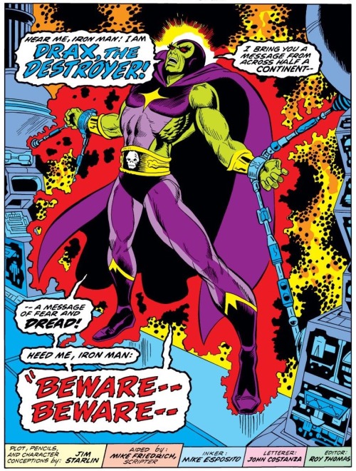 Sex panels-of-interest:First appearance of Drax.[from pictures