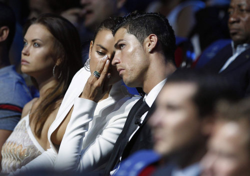 Irina Shaykhlislamova (aka Irina Shayk) / Russia In Vogue Espana 2013 … and unforgettable ‘performance’ during Uefa Champions League draw couple years back …  (still do not know who was the girl sitting on her right :/) UPDATE: