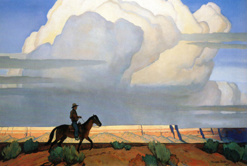 Desert Journey, Maynard Dixon, 1935