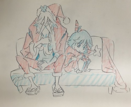 as-warm-as-choco: Isshin spending some Christmas time with his daughter! Thanks, Sushio ^_^