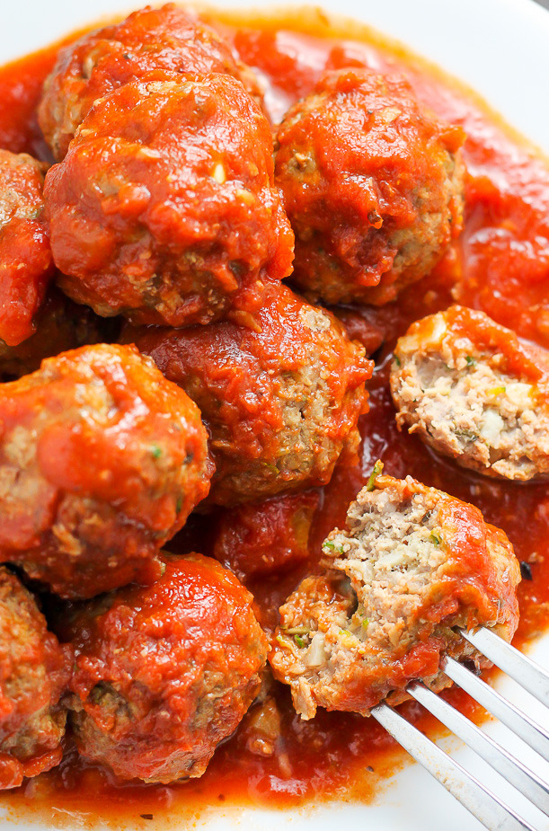 do-not-touch-my-food:  Baked Turkey Zucchini Meatballs 