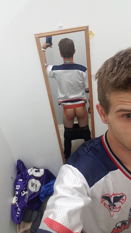 Hockey jersey & new Jockstrap