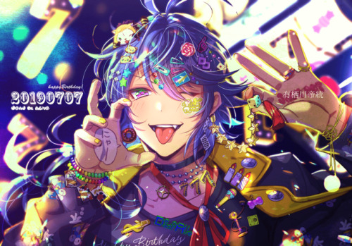 yoruhachineko: 7/7だいすくんお誕生日おめでとう！