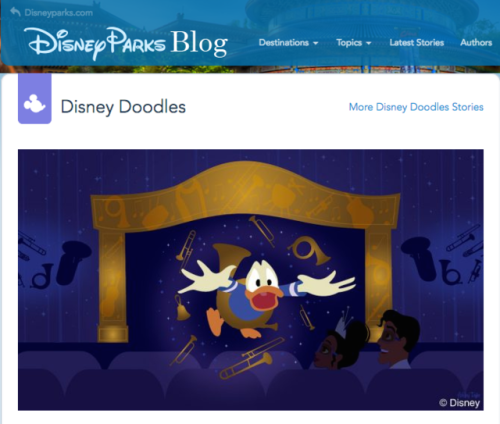 *Click on the image to see the full illustration* Check out my PhilharMagic Disney Doodle on the Dis