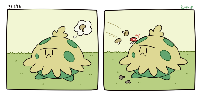 rumwik:   I caught a lonely shroomish in Alpha Sapphire! I want to give it some friends…
