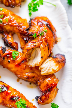 foodffs:Honey Barbecue Grilled Chicken Follow for recipes Is this how you roll?