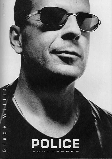 Genoplive min Auckland Y2K Aesthetic Institute — Bruce Willis for Police Sunglasses (99-2000)