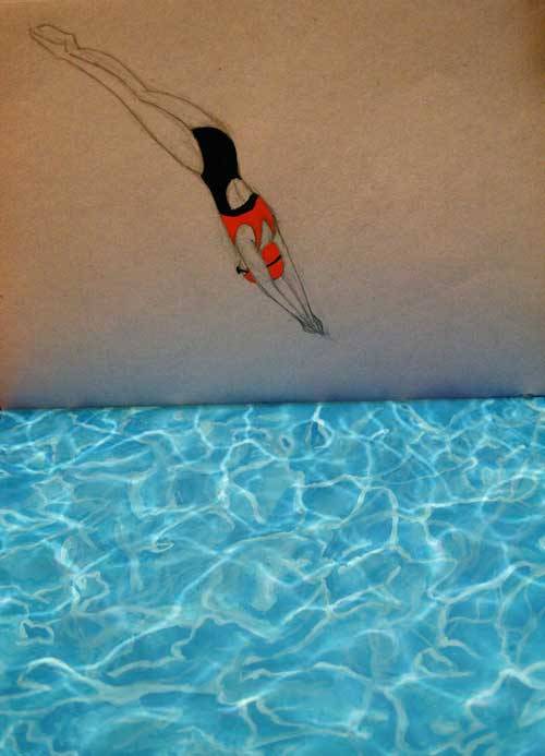 Diving by Luz marie