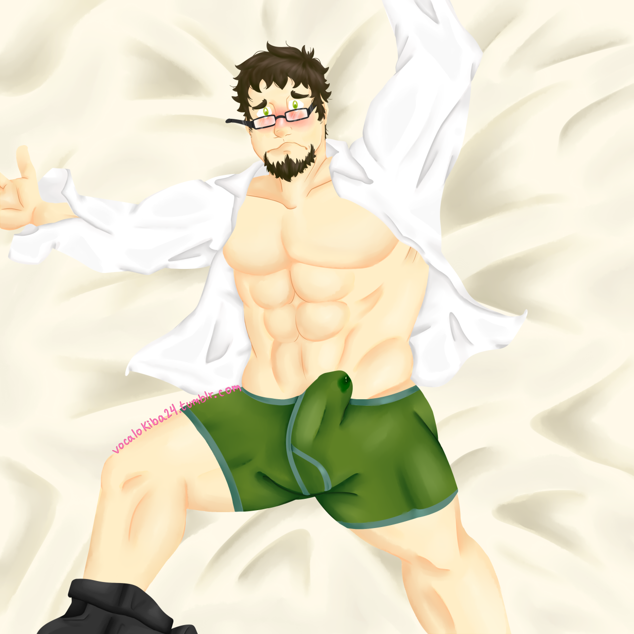 vocalokiba24:  More practce~ It was a pain to paint it (all the body is in one layer)I