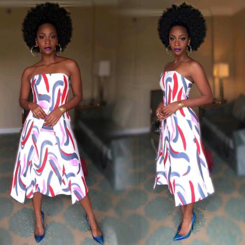 accras:  Teyonah Parris rocking a beautiful fro 