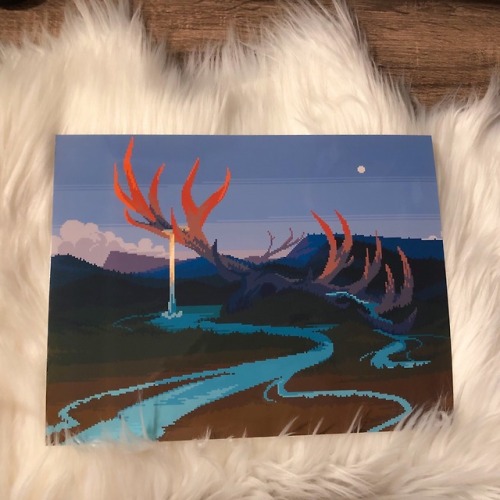 added new prints to my shop !~ check em out and any support means the world to me <3http://8pxl.s
