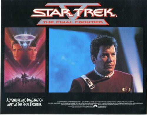 William Shatner, Leonard Nimoy and DeForest Kelley in “Star Trek V: The Final Frontier”  (1989)    l