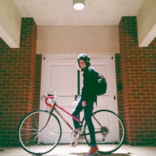 breezylucia:  [Another photo from last night’s] Night ride. Night bike. With @alexdaponte. #latergra