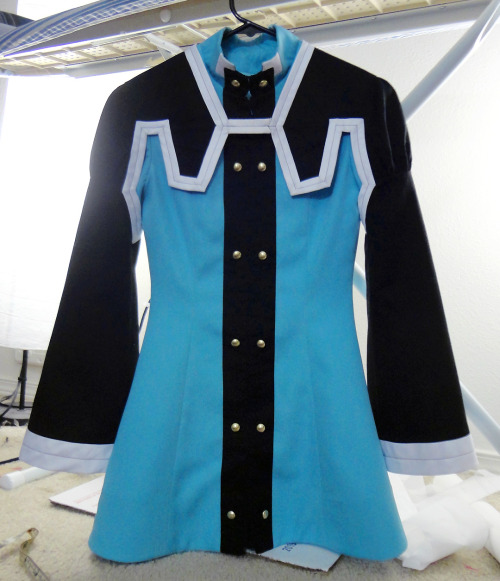 Finishing up the Ordinal Scale half-jacket.This was simply the most tedious part of the whole costum