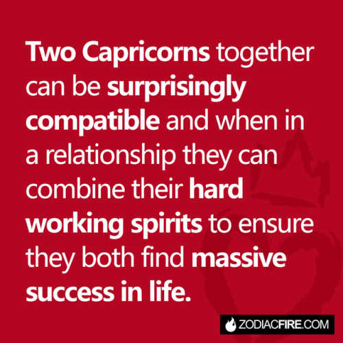 Two Capricorn signs can be surprisingly compatible and when in a...