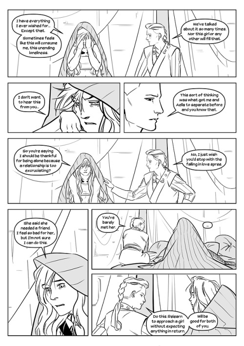 Second ArcFourth Chapter - p. 4.Schedule is kinda messed up now but things will keep going slowly.