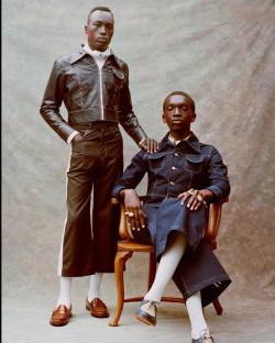 black-boys:  Dennis Okwera and Wilson Oryema