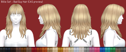 BILLIE HAIR SET - Bad Guy (2 Versions)