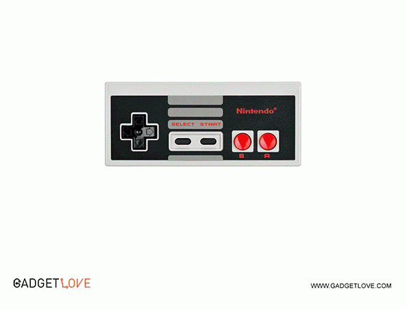 thenintendard:  gamefanatics: All Nintendo controllers in one gif