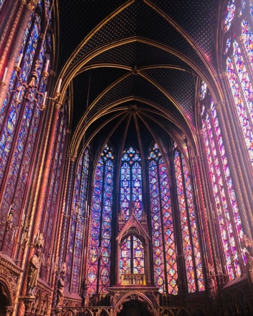 venusverticordias:Sainte-Chapelle, Paris, France ~ frickensteph
