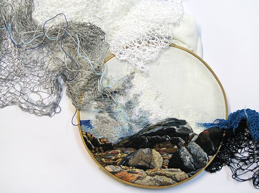 oau:  Embroidered Landscapes  Ana Teresa Barboza 