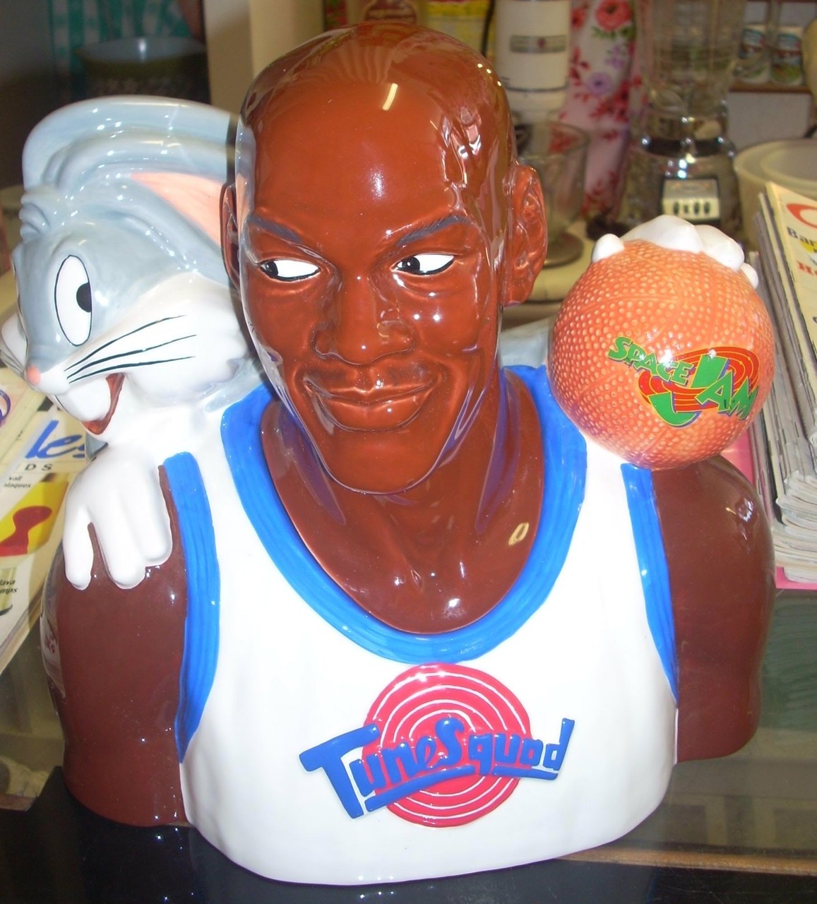 witapepsi:  look at this space jam cookie jar  rooshoes