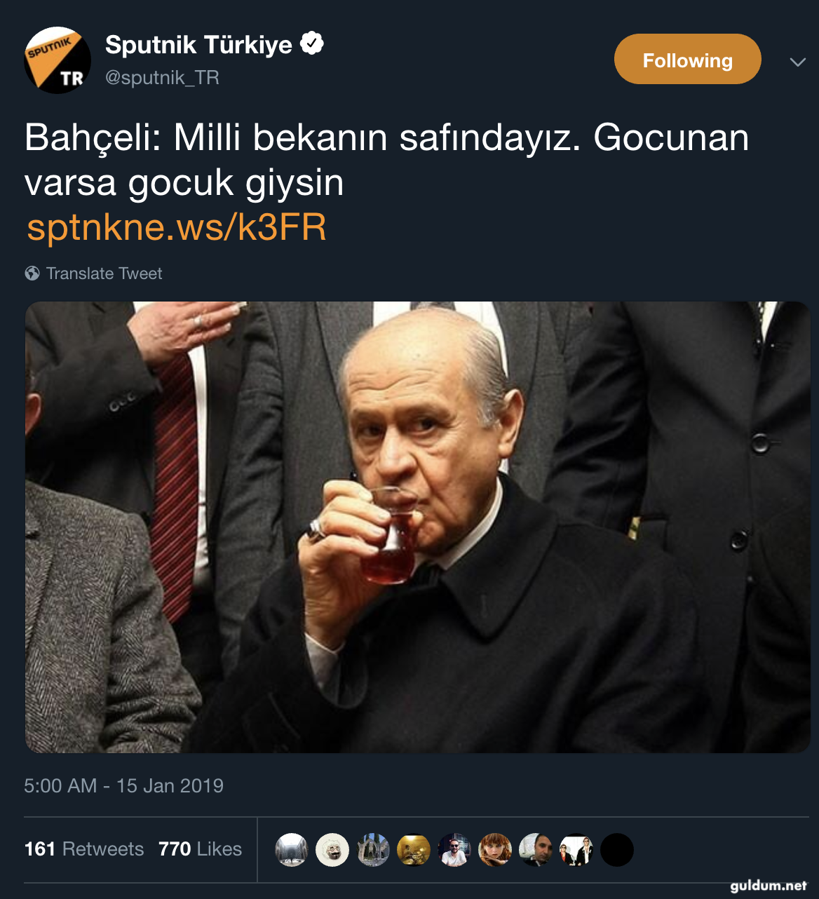 Devlet Bahçeli’den...