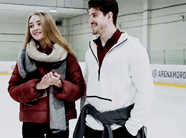 azagitova: — an endless amount of stepanova/bukin gifs. ♡sasha and vanya for sport24, april 2019 (x)