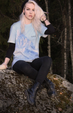 vortexclothing:  Alexandra Lonnback for Vortex Clothing Blue Mountain Tee