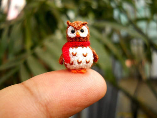 designwrld:            ADORABLE MINIATURE CROCHET ANIMALS BY SU AMI