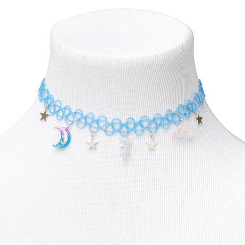 magicalshopping:♡ Celestial Tattoo Choker from Claire’s ♡ 